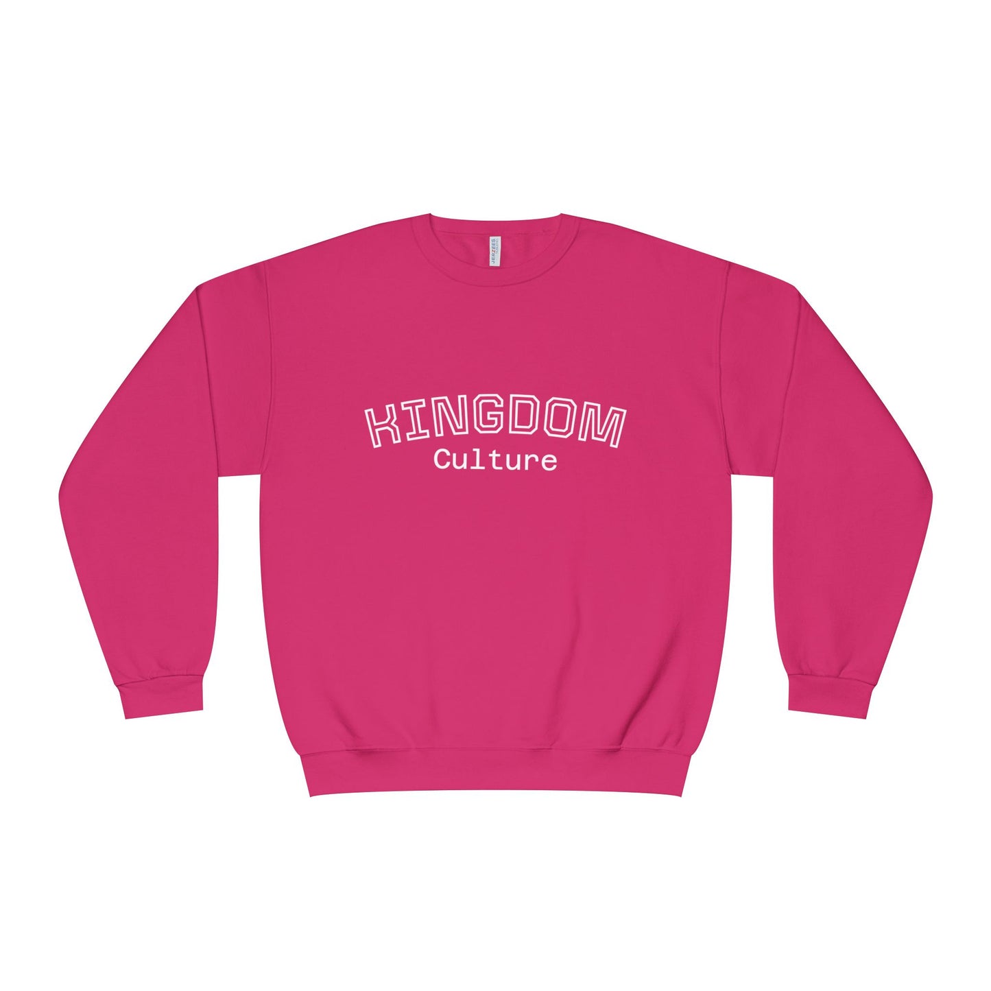 Comfortable Unisex Crewneck Sweatshirt - Kingdom Culture, Cozy Casual Wear