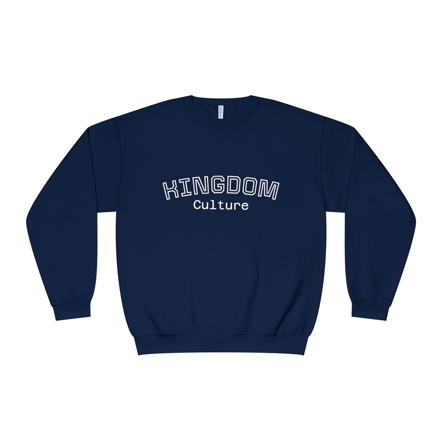 Comfortable Unisex Crewneck Sweatshirt - Kingdom Culture, Cozy Casual Wear