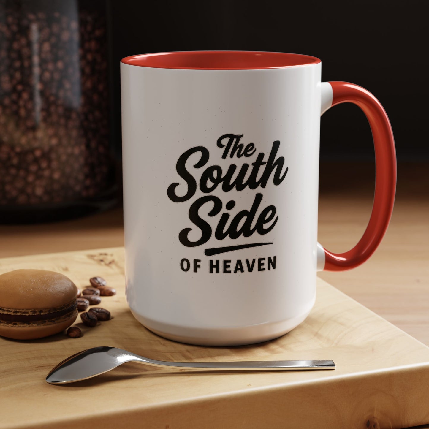 The South Side of Heaven - Accent Coffee Mug (15oz)