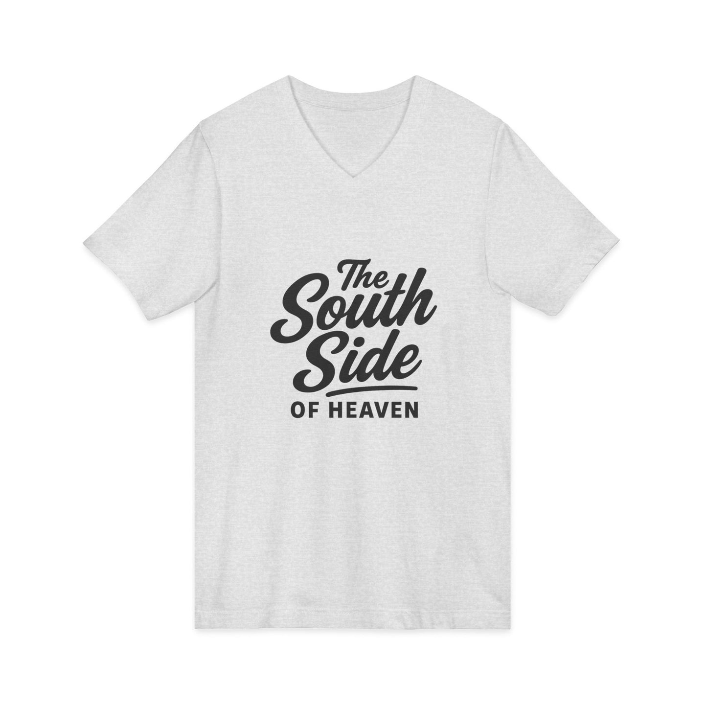 The South Side of Heaven - V neck, Casual Style, Gift for Friends, Unique Summer Wear, Comfortable Everyday Top, [...]