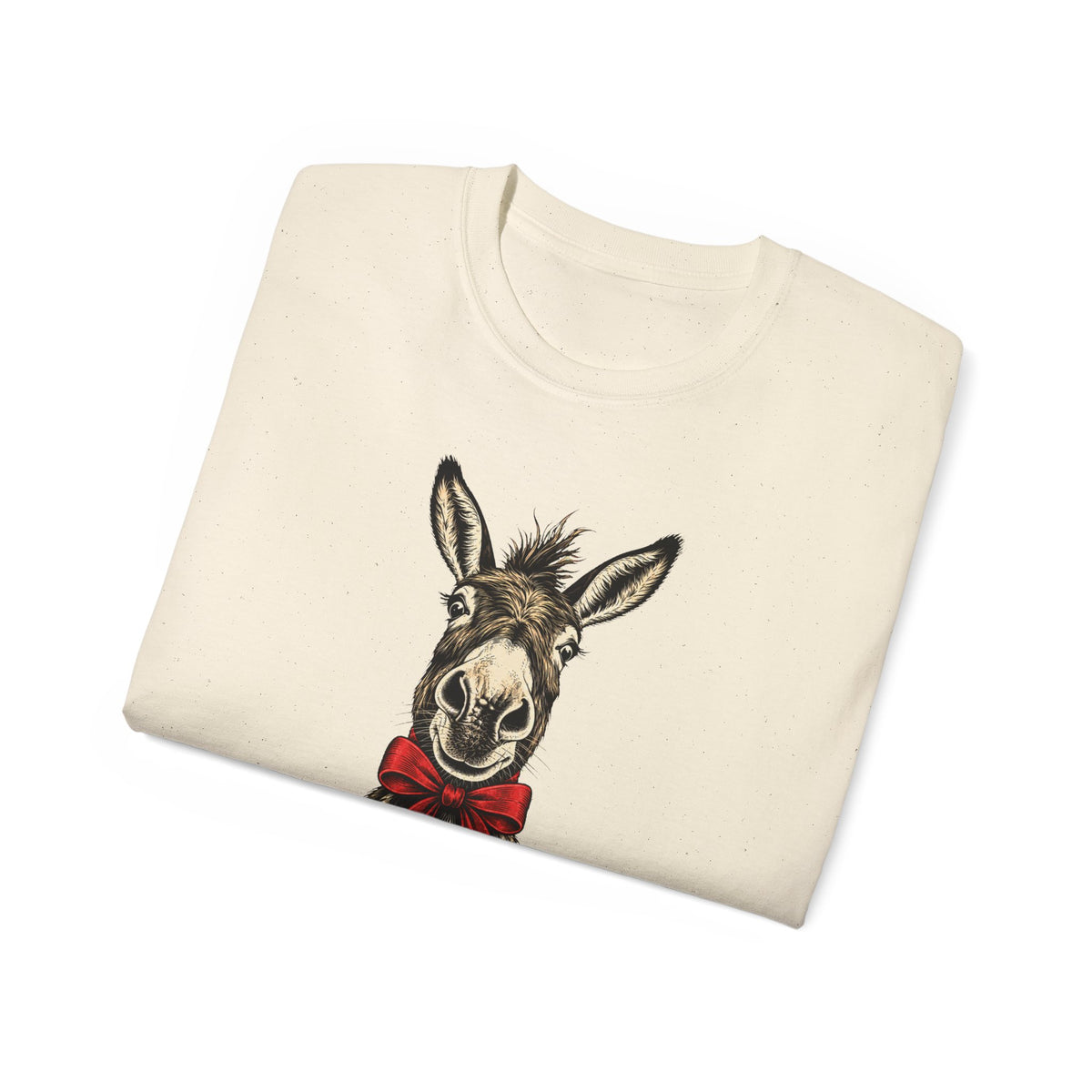 Christmas Mule T‑Shirt - "Mule Town Christmas" Holiday Donkey Tee