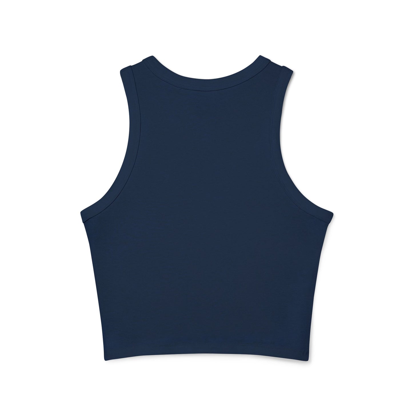 Women's Micro Rib Racer Tank Top - Holy Vibes Only/Beach scene