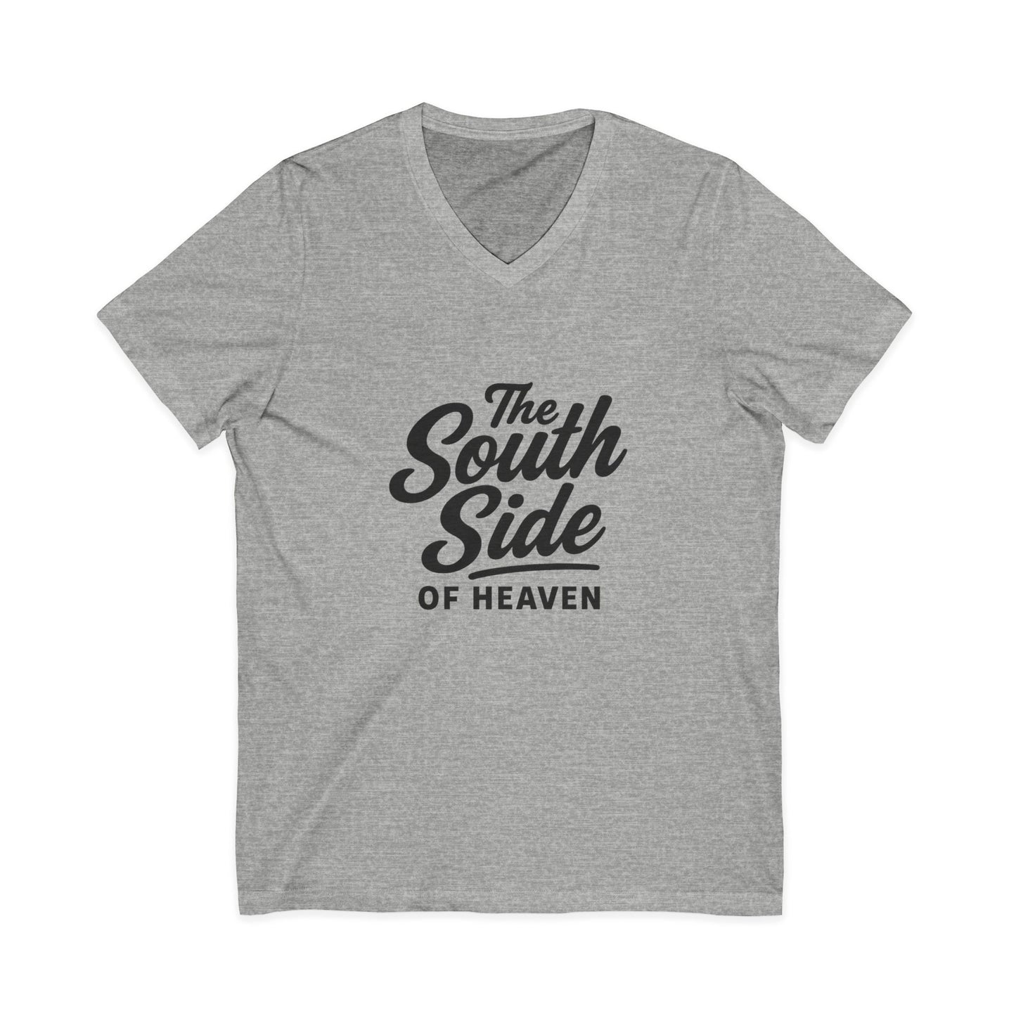 The South Side of Heaven - V neck, Casual Style, Gift for Friends, Unique Summer Wear, Comfortable Everyday Top, [...]