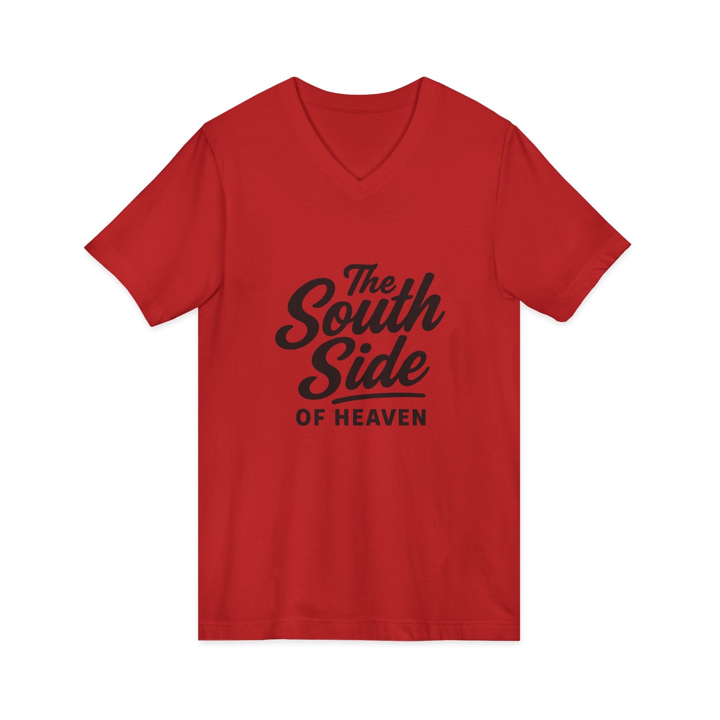 The South Side of Heaven - V neck, Casual Style, Gift for Friends, Unique Summer Wear, Comfortable Everyday Top, [...]