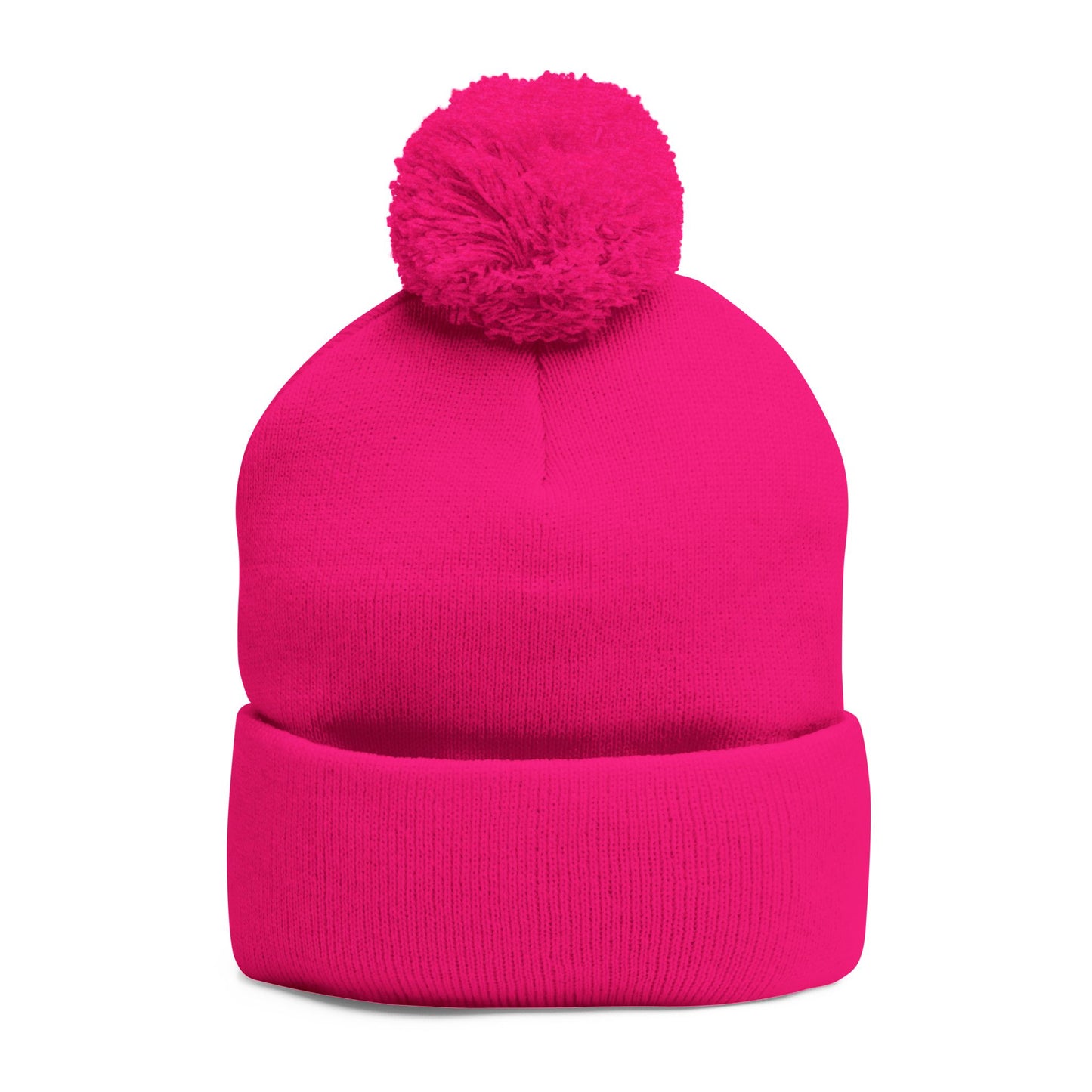 Cozy Embroidered Pom-Pom Knit Winter Beanie - ChristLife