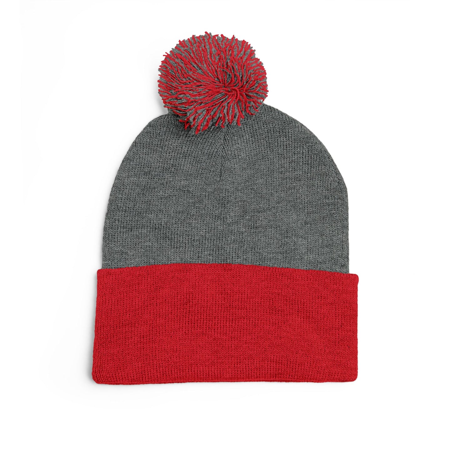 Cozy Embroidered Pom-Pom Knit Winter Beanie - ChristLife