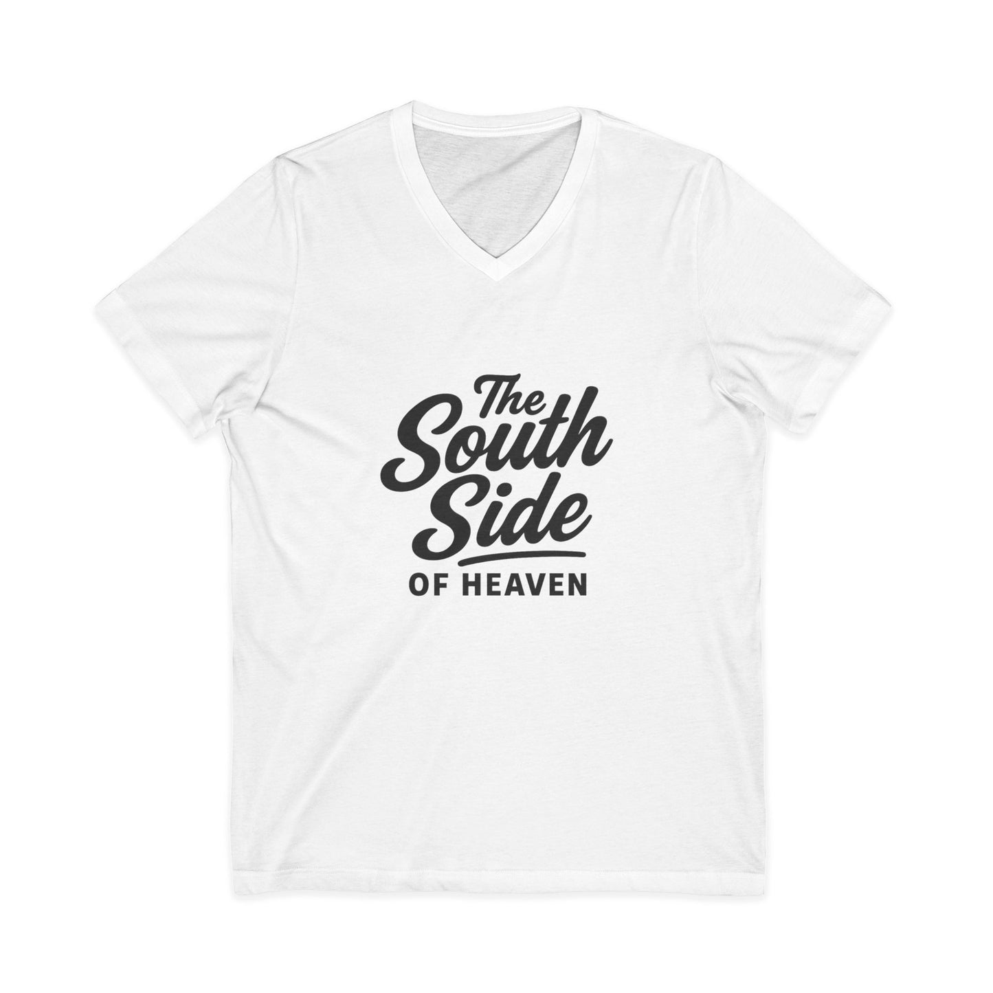 The South Side of Heaven - V neck, Casual Style, Gift for Friends, Unique Summer Wear, Comfortable Everyday Top, [...]