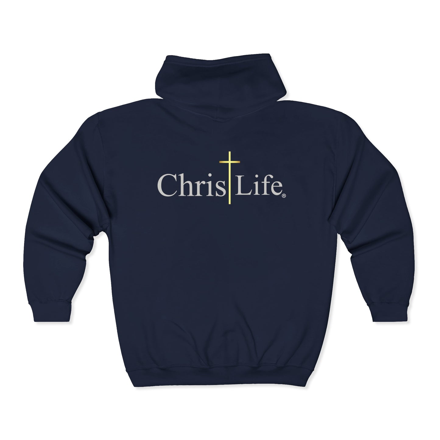 Unisex Heavy Blend™ Full Zip Hooded Sweatshirt, Kingdom Culture/ChristLife Cozy zip up.