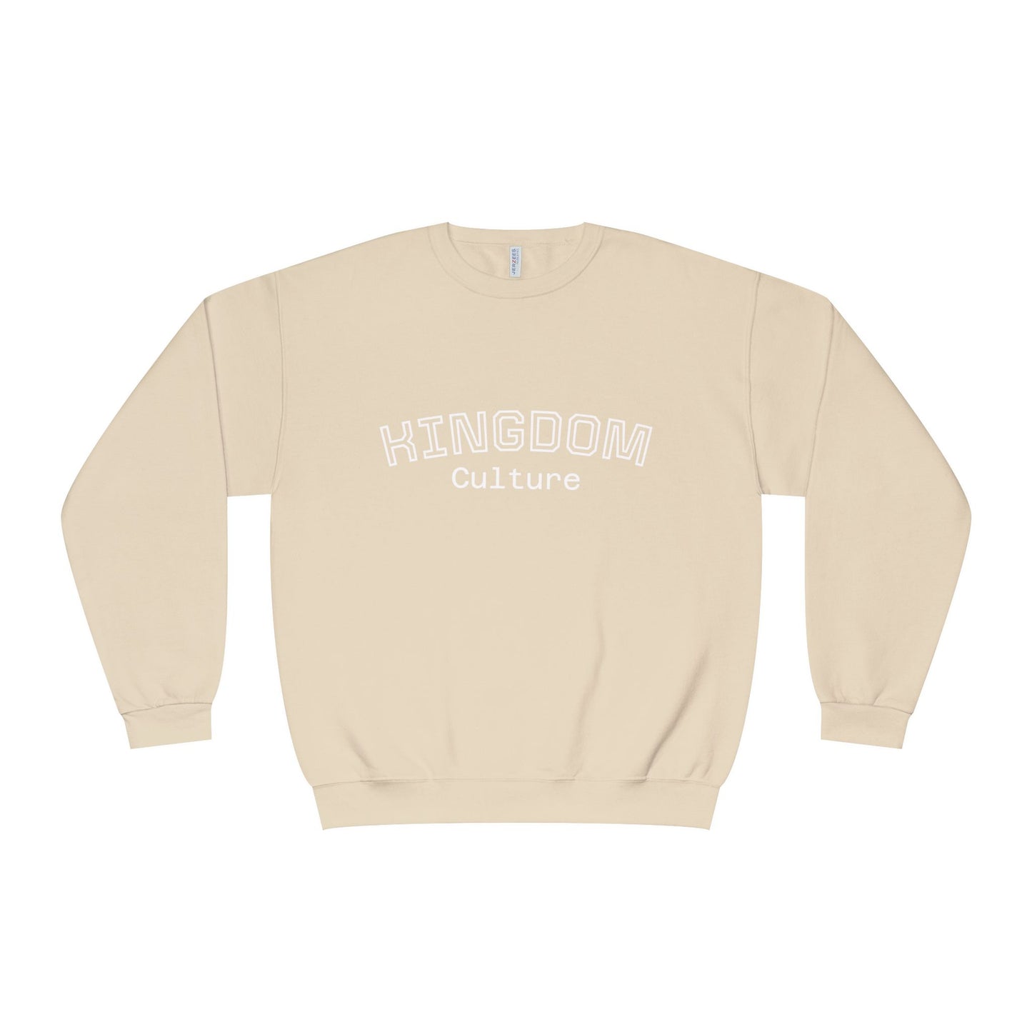 Comfortable Unisex Crewneck Sweatshirt - Kingdom Culture, Cozy Casual Wear