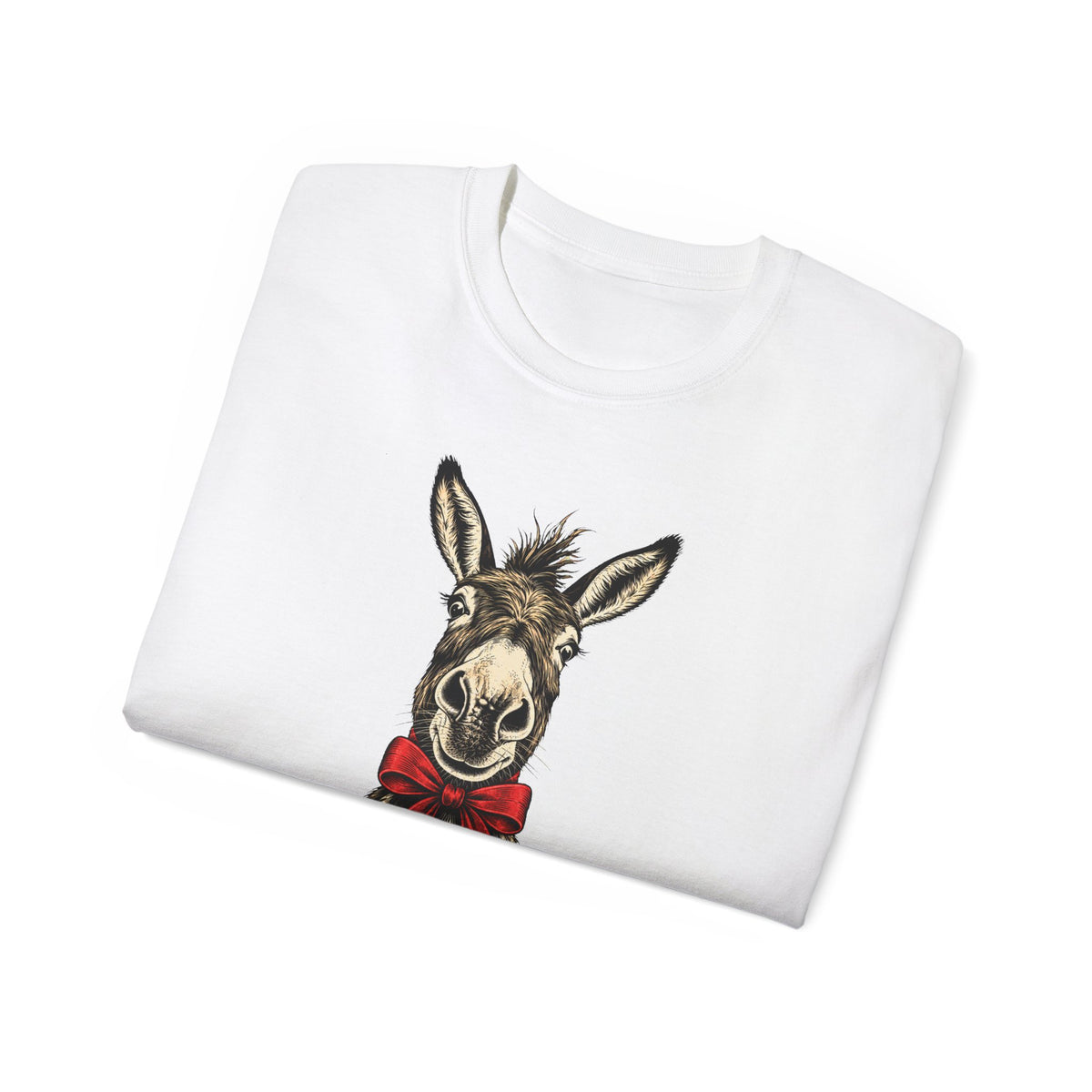Christmas Mule T‑Shirt - "Mule Town Christmas" Holiday Donkey Tee