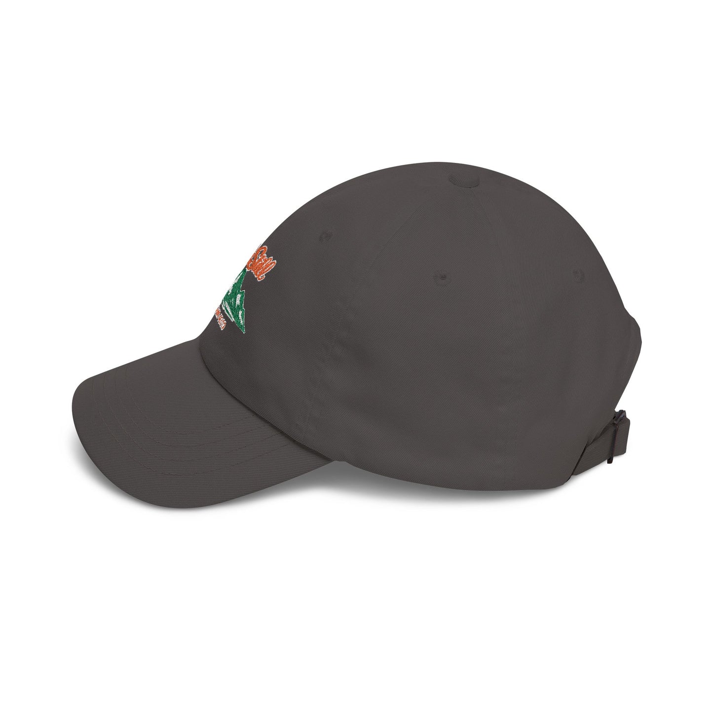 Dad Cap — "Be Still" Mountain Embroidered Relaxation Hat