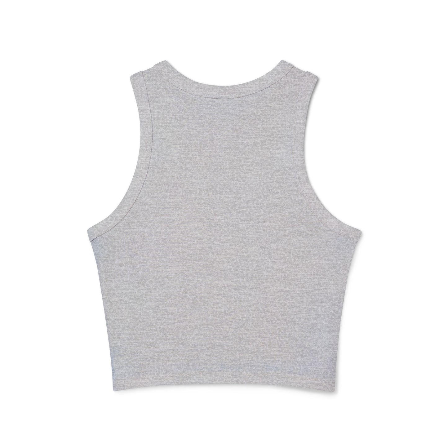 Be Still Women's Racer Tank Top - Inspirational Summer Top, Comfortable Gym Wear, Gift for Her, Faith-Based Apparel, Casual Beach Wear